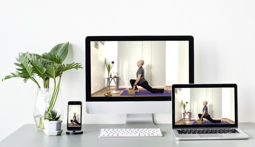 Yoga en ligne avec Yoga Azur