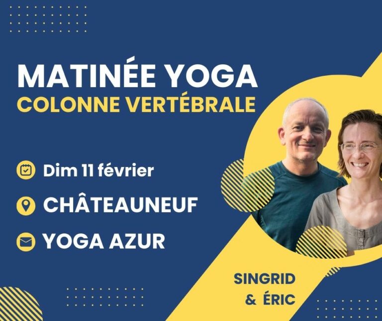 2024/02/11 : Matinée de Yoga avec Eric & Singrid - Chateauneuf de Grasse