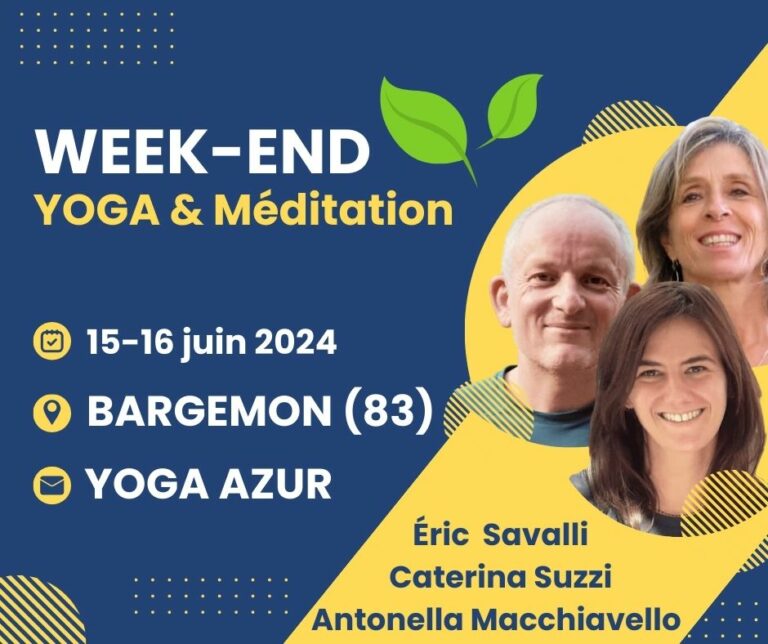 Stage Yoga et Méditation - Bargemon 2024