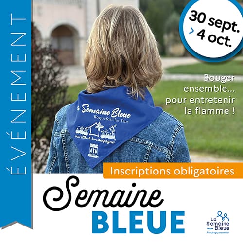 Semaine bleue 2024 à Roquefort-les-pins