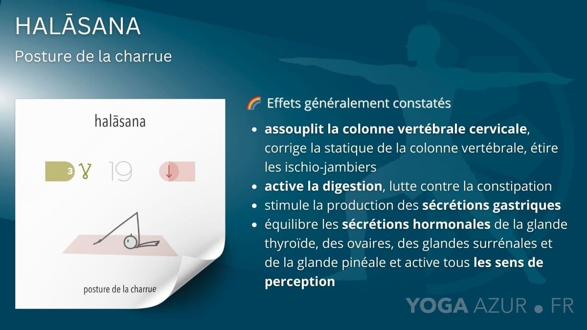 halasana - Posture de la charrue